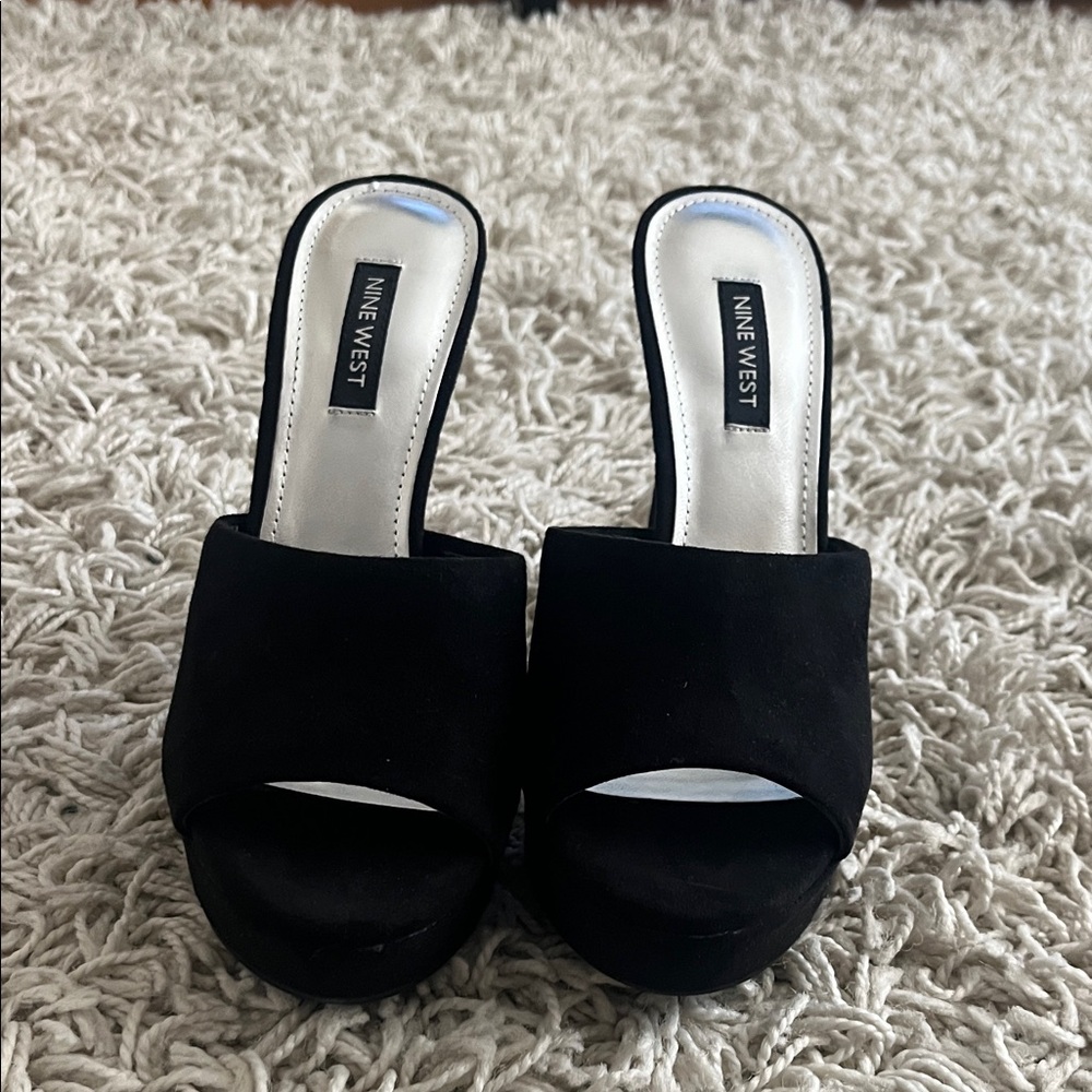 Nine West Black Women's Mules
